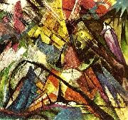 Franz Marc tirol oil painting picture wholesale